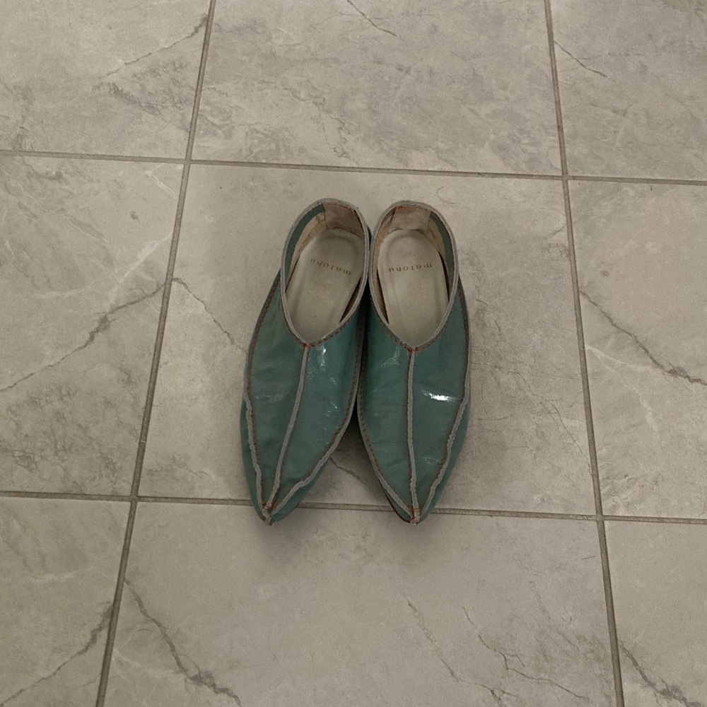 Matohu Stylish Green Women's Shoes